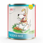 Hund Nassfutter Falscher Hase 810g 6 Stück -1- Anifit