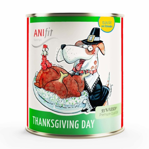 Hund Nassfutter Thanksgiving Day 810g 6 Stück -1- Anifit