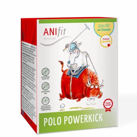 Hund Nassfutter Polo Powerkick 370g 6 Stück -1- Anifit