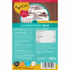 Hund Nassfutter Snacks Gourmetwurst Wild 400g 1 Stück -2- Anifit