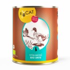 Katze Nassfutter RyCat Bio-Ente 800g 6 Stück -1- Anifit