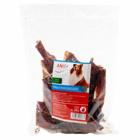 Hund Snacks Trockenfleisch 200g 1 Stück -1- Anifit