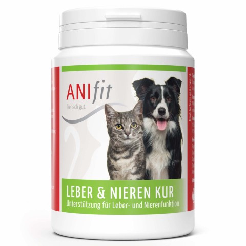Hund Katze Nahrungsergänzungen Leber & Nieren Kur 80g 1 Stück -1- Anifit