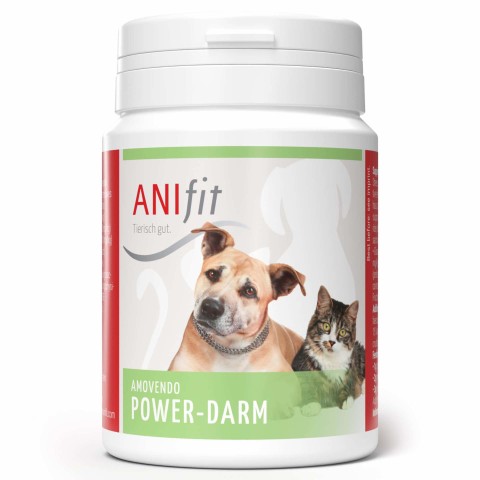 Hund Katze Nahrungsergänzungen Power-Darm 140g 1 Stück -1- Anifit