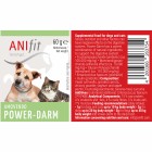 Hund Katze Nahrungsergänzungen Power-Darm 60g 1 Stück -5- Anifit