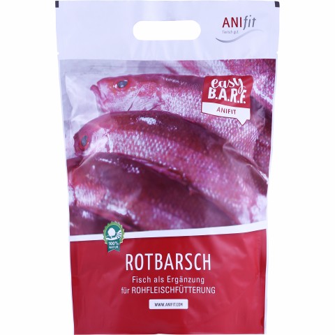 Hund Katze B.A.R.F. Easy Barf Rotbarsch 150g 1 Stück -1- Anifit