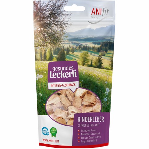 Hund Katze Snacks Rinderleber 35g 1 Stück -1- Anifit