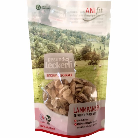 Hund Katze Snacks Lammpansen 20g 1 Stück -1- Anifit