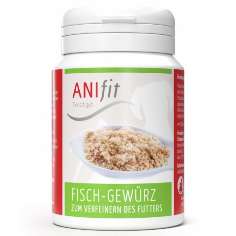 Hund Katze B.A.R.F. Nahrungsergänzungen Snacks Fisch-Gewürz 20g 1 Stück -1- Anifit