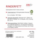 Hund Katze B.A.R.F. Nahrungsergänzungen Rinderfett 100g 1 Packung -3- Anifit