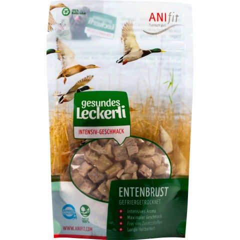 Hund Katze Snacks Entenbrust 35g 1 Stück -1- Anifit