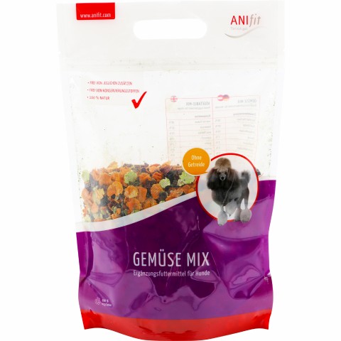 Hund B.A.R.F. Flocken Gemüse-Mix 650g 1 Stück -1- Anifit