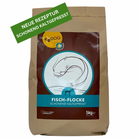 Hund Flocken RyDog Fisch-Flocke 5kg 1 Stück -1- Anifit