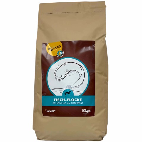 Hund Flocken Hundefutter Trockenfutter RyDog Fisch-Flocke 10kg 1 Stück -1- Anifit