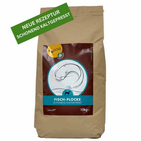 Hund Flocken RyDog Fisch-Flocke 10kg 1 Stück -1- Anifit
