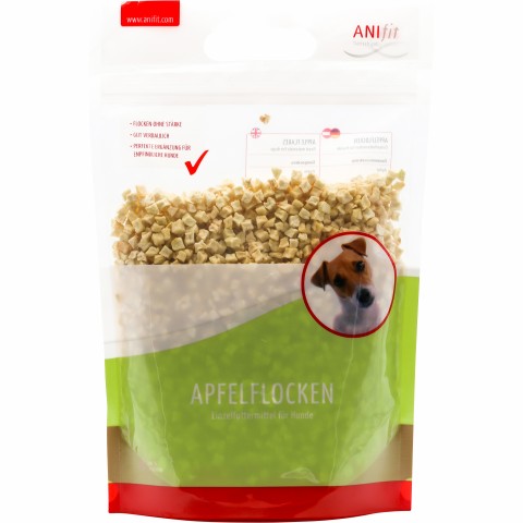 Hund B.A.R.F. Flocken Apfelflocke 400g 1 Stück -1- Anifit