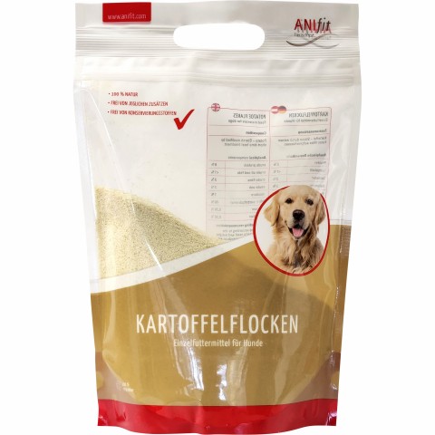 Hund B.A.R.F. Flocken Kartoffelflocke 800g 1 Stück -1- Anifit